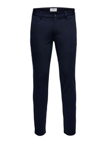 Mark Pants - Navy (stretch pants)