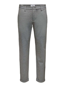 Mark Pants Side zip - Light Gray