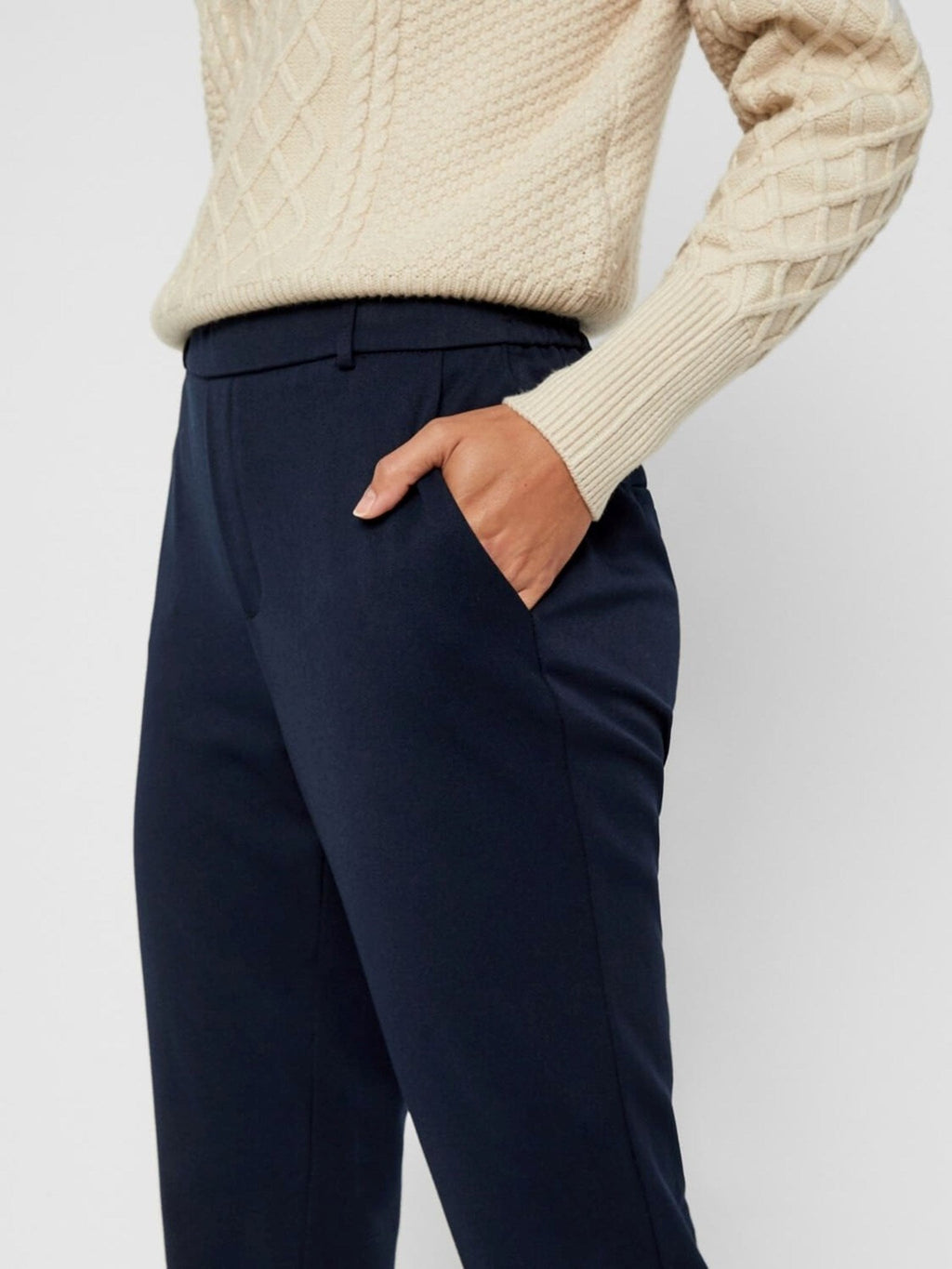 Maya Pants (wide model) - Navy