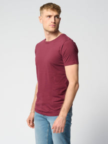 Muscle T -shirt - Βουργουνδία κόκκινο