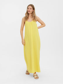 Natali Singlet Dress - Yellow