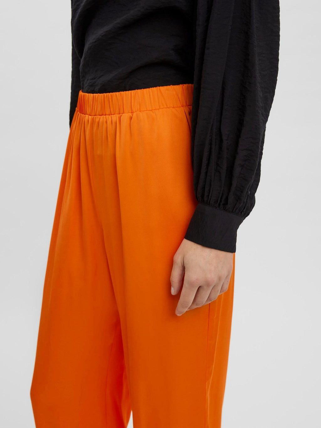 Natalia High-Waist Pants - Φωτιά Δράκου