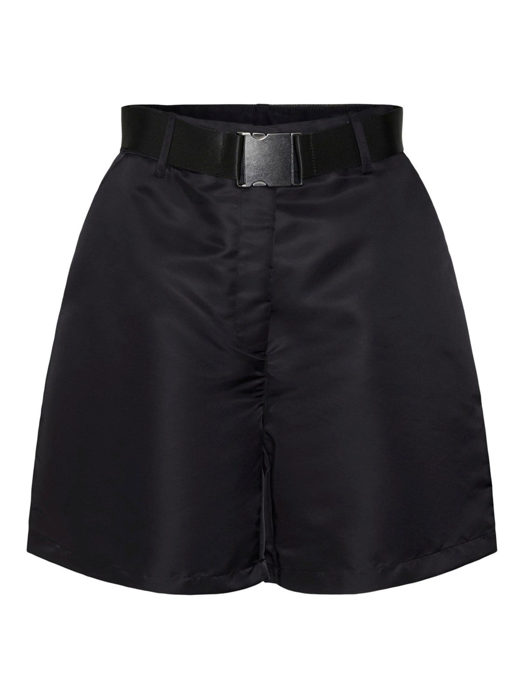 Neco High-Waist Shorts - Black
