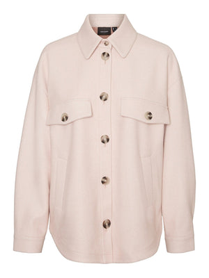 Nelly shacket - Sepia Rose - TeeShoppen Group™ - Jacket - Vero Moda