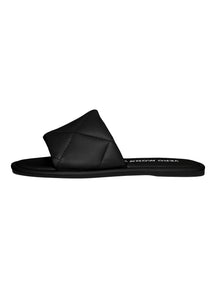 Nia Leather Sandal - Μαύρο