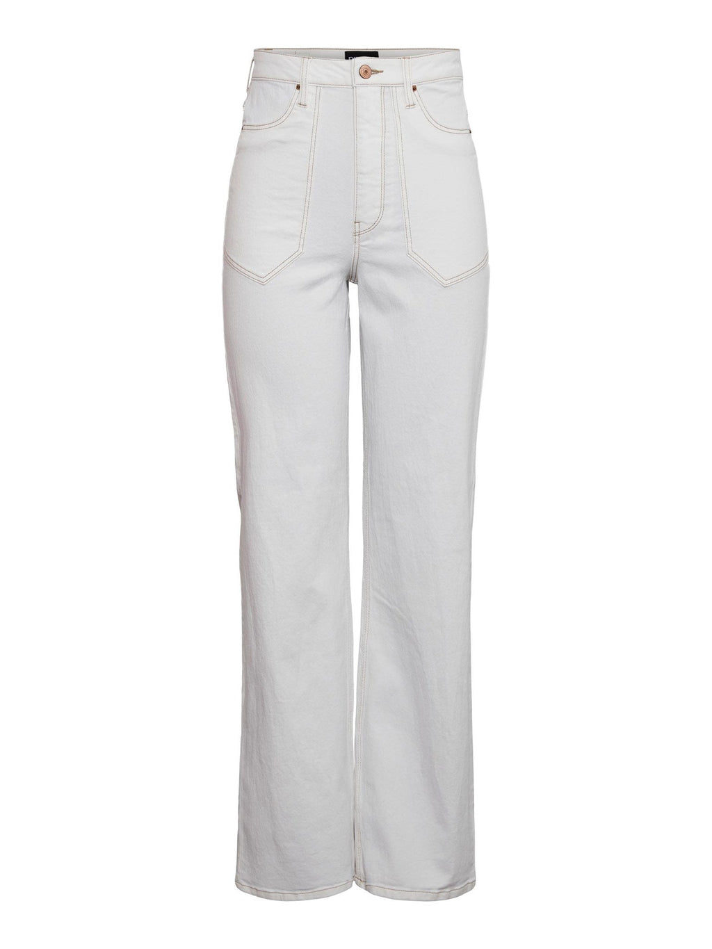 Noah Ultra High -Waist Jeans - Λευκό