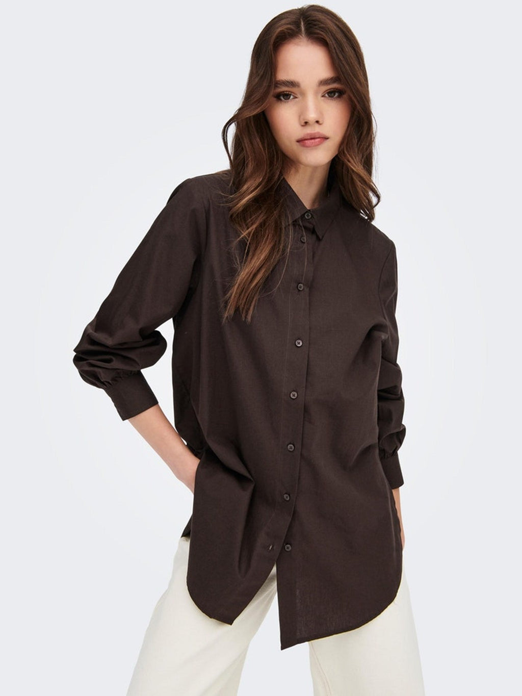 Nora Shirt - Black Coffee