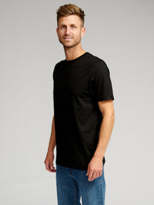 Οργανικός Basic T -Shirt - Μαύρο