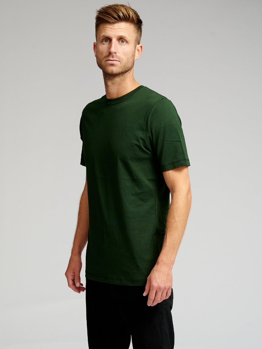 Οργανικός Basic T -shirt - Dark Green