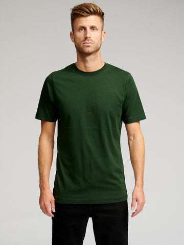 Οργανικός Basic T -shirt - Dark Green