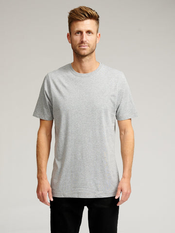Οργανικός Basic T -Shirt - Γκρι