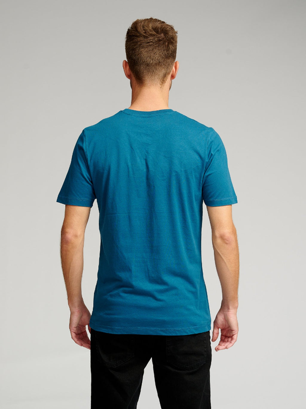 Οργανικός Basic T -shirt - μπλε βενζίνης