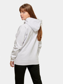 Υπερμεγέθη hoodie - λευκό