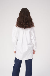 Υπερμεγέθη πουκάμισο - λευκό