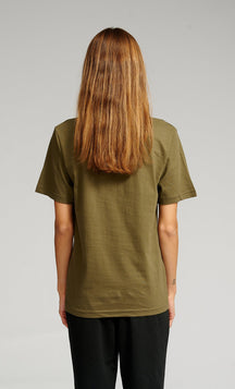 Υπερμεγέθη μπλουζάκι - Πράσινο στρατό