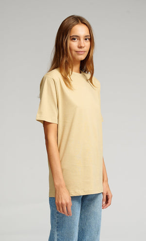 Oversized T-shirt - Beige - TeeShoppen Group™ - T-shirt - TeeShoppen