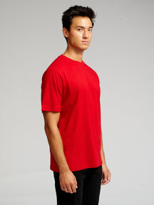 Υπερμεγέθη μπλουζάκι - κόκκινο της Δανίας