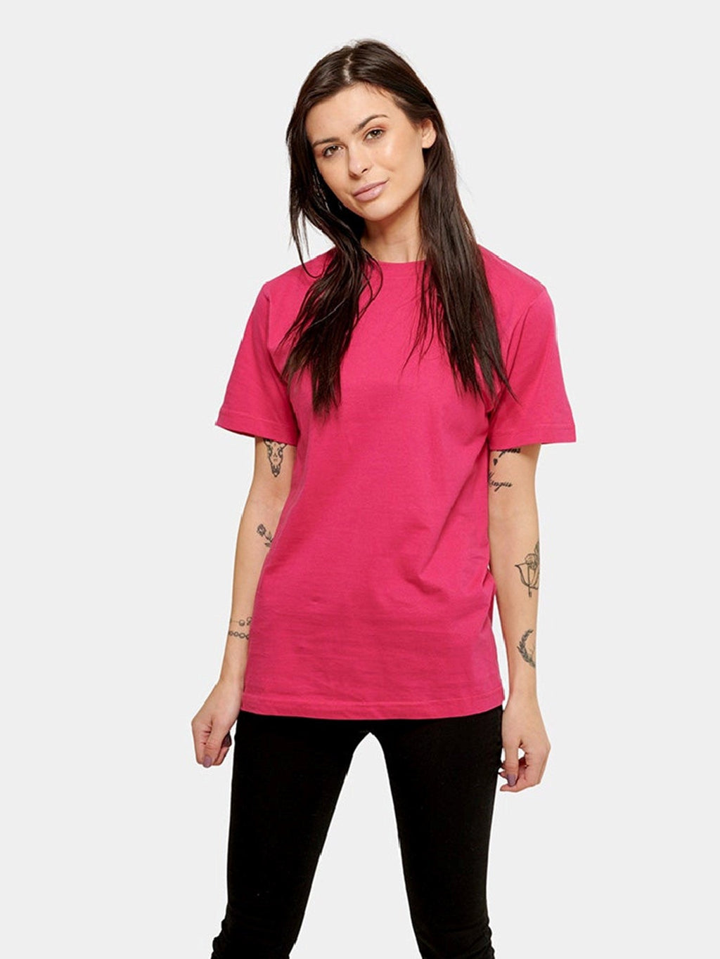 Υπερμεγέθη μπλουζάκι - ροζ