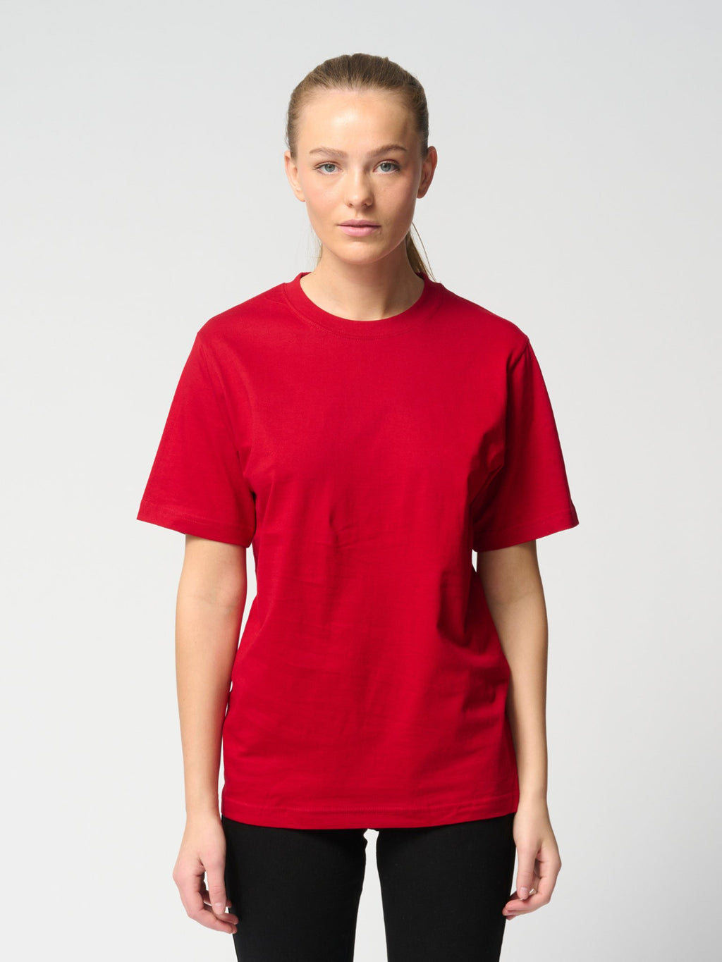 Υπερμεγέθη μπλουζάκι - κόκκινο