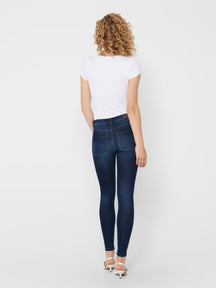 Performance Jeans - Blue denim (mid-waist)