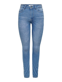 Performance Jeans - Light Blue (Mid Waist)