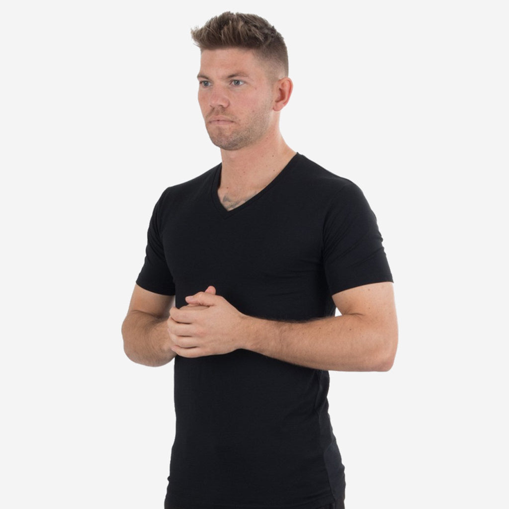 Premium muscle T -Shirt - Μαύρο