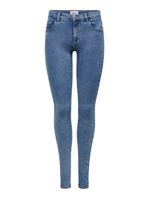 Βροχή Skinny Fit Jeans - Denim Blue