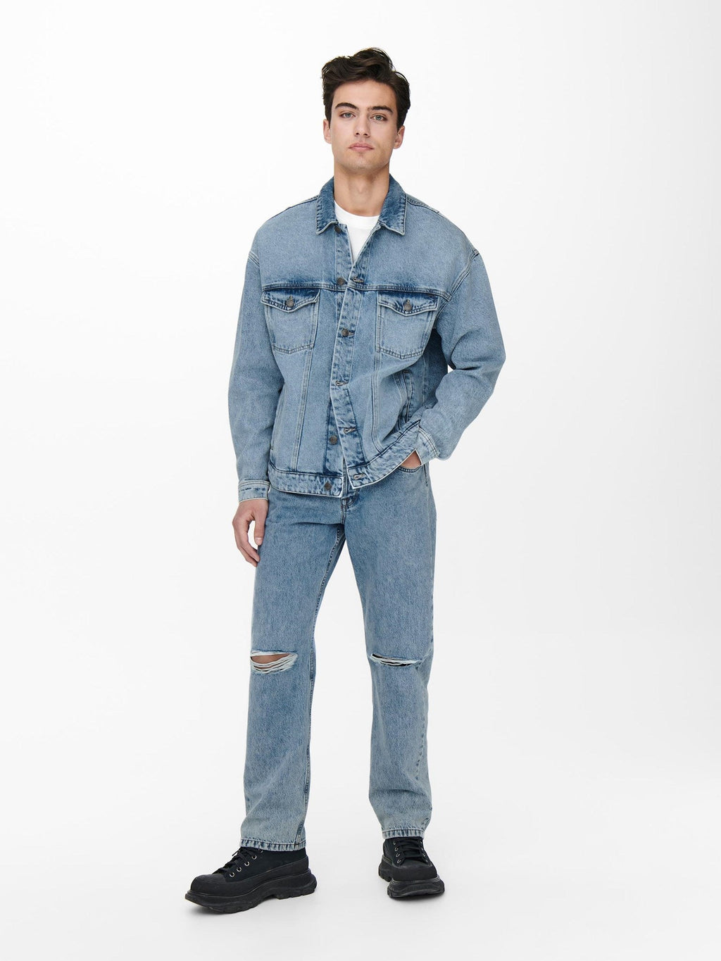 Rick Truck Jacket - Blue Denim