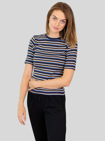T -shirt Roberta - Navy Stripe