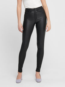 Royal Rock Coated Pants - Black