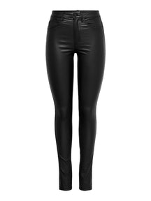 Royal Rock Coated Pants - Black