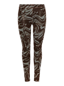 Simmo High Geggings - Mustang