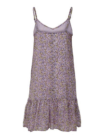 Star Singlet Dress - Λεμόνι μαρέγκα