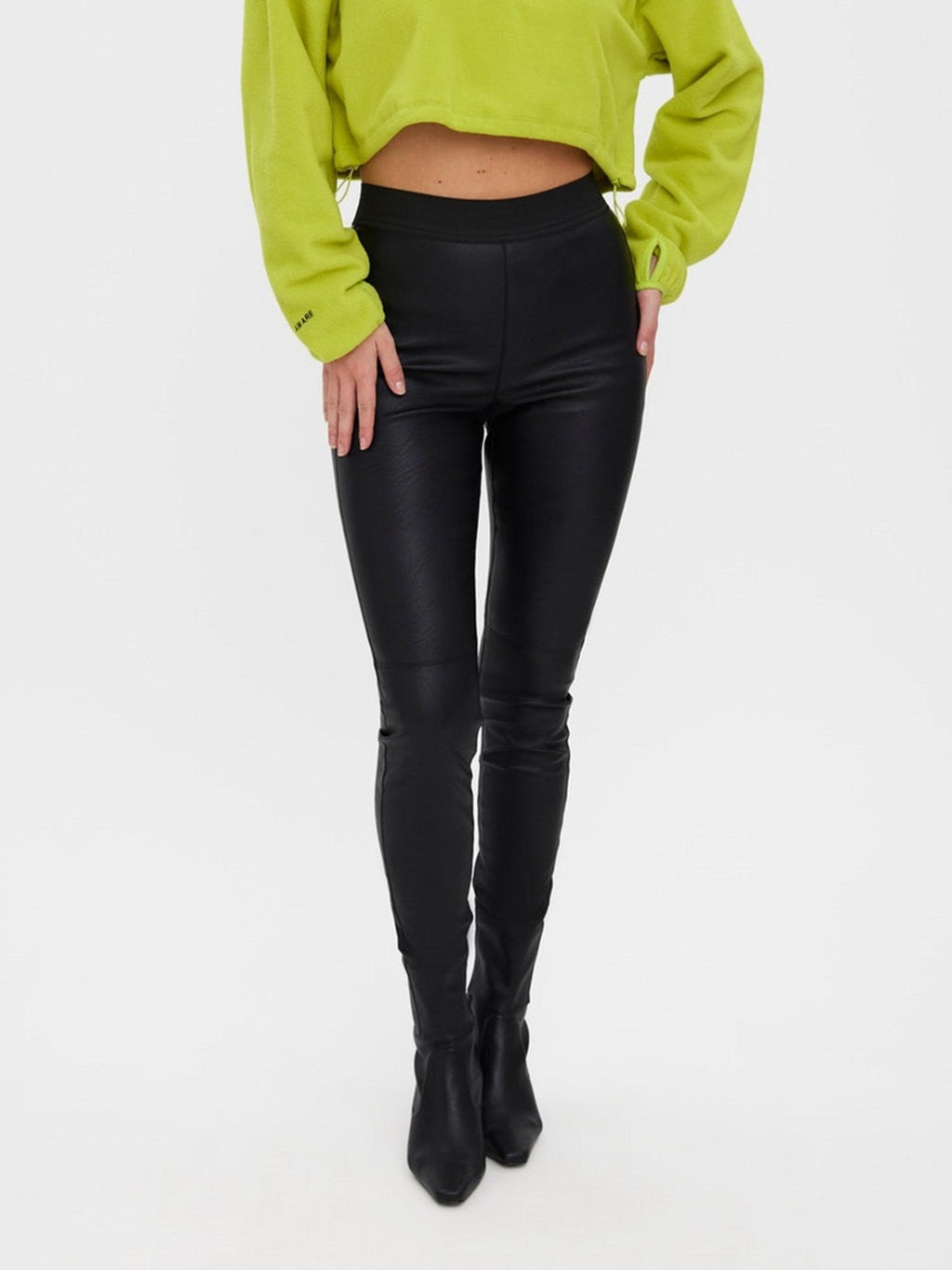 Storm Cut Leggings - Black