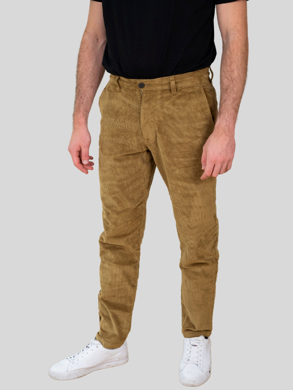 Straight Stroke Cord Pants - Butternut