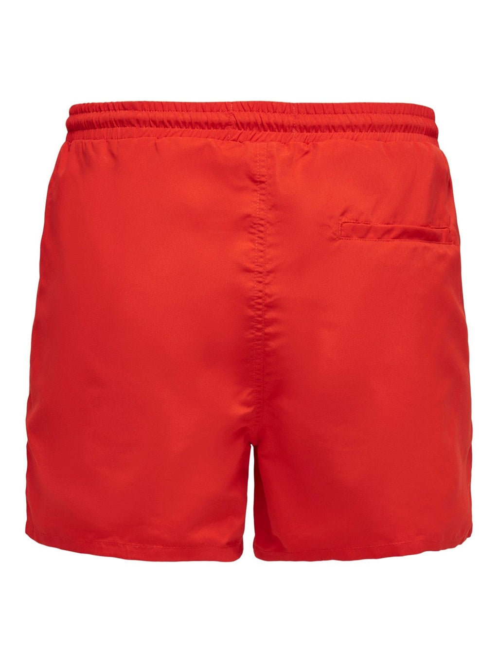 Ζάλη shorts με κορνίζα - κόκκινο