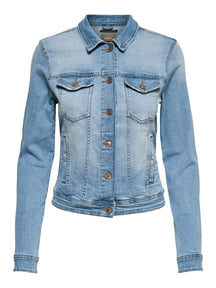 Tia Denim Jacket - Light Blue Denim