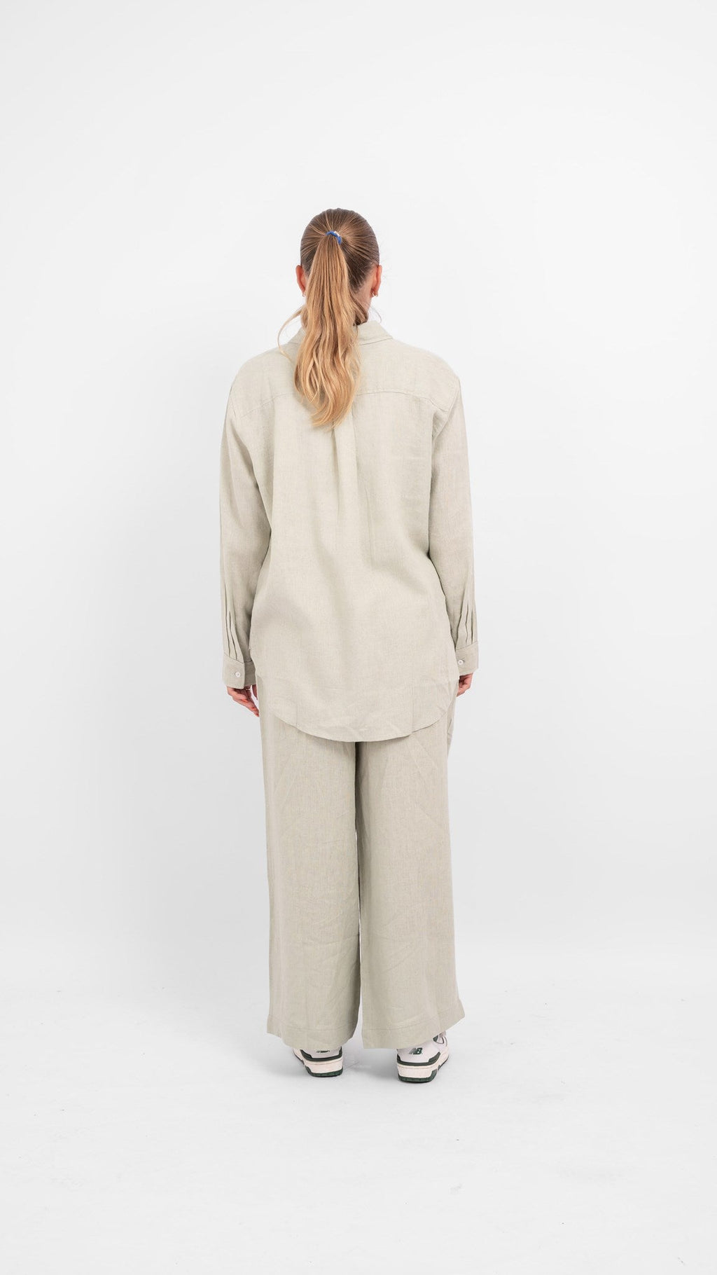 Tokyo Linen Pants - Desert Sage