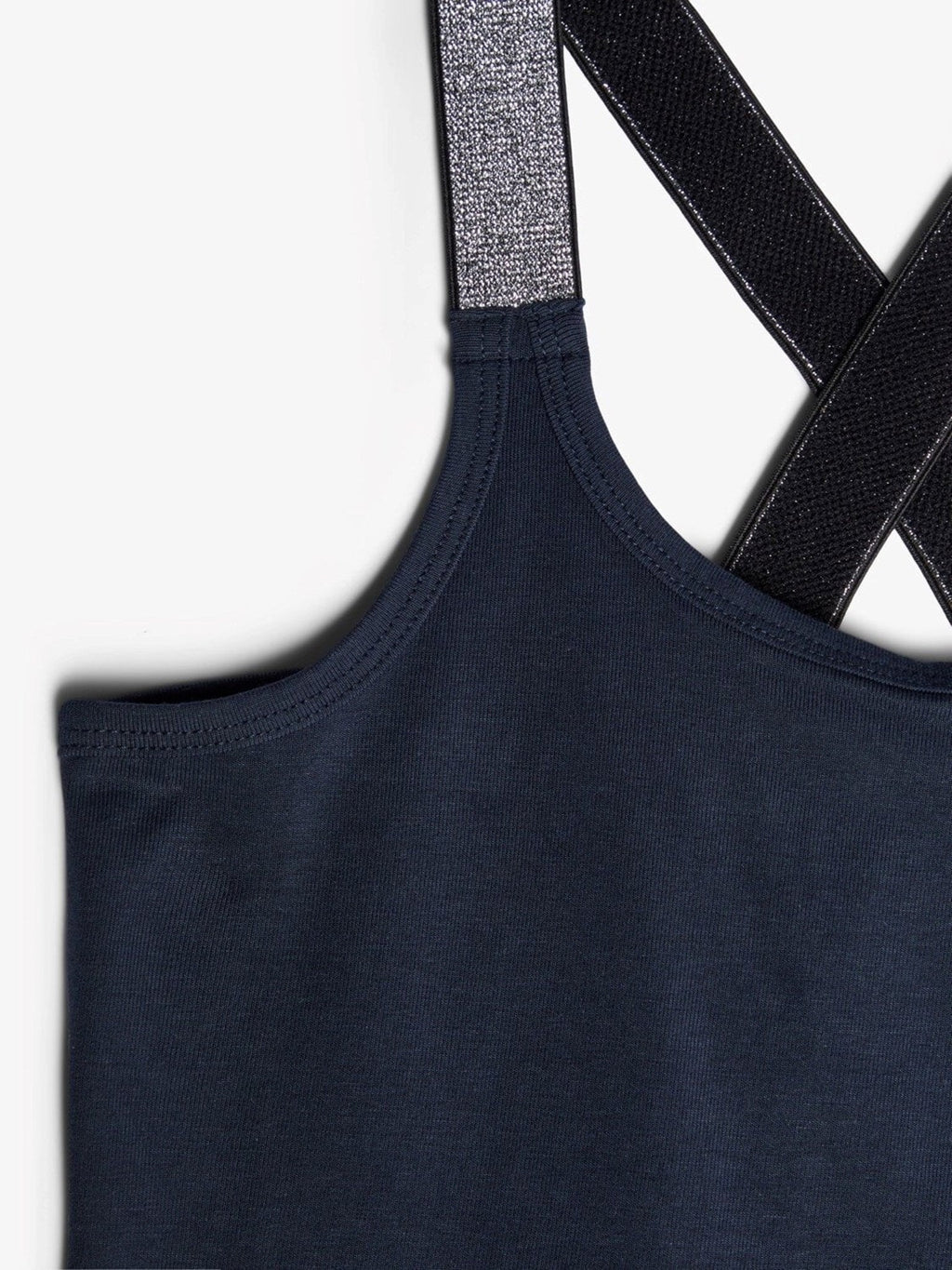 Top with glitter details - Dark Blue